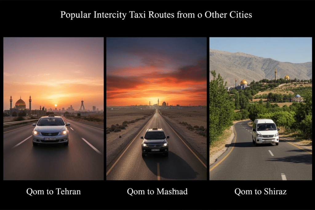 تاکسی بین شهری قم