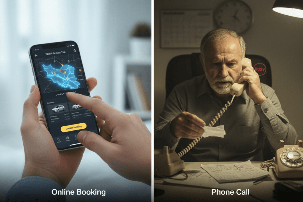 تاکسی بین شهری یزد